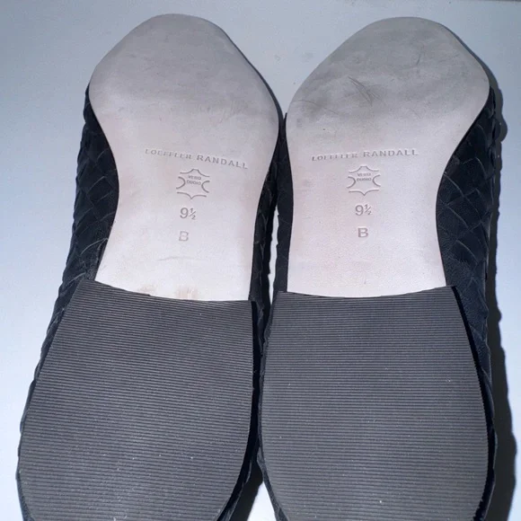 Loeffler Randall Landry Woven Black Ballet Flats 9.5 - Picture 5 of 6